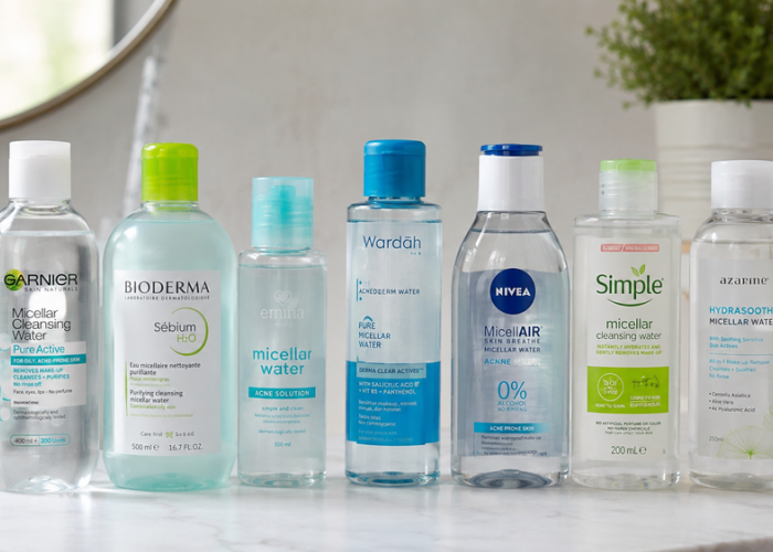 7 Rekomendasi Micellar Water untuk Kulit Berminyak dan Rentan Berjerawat