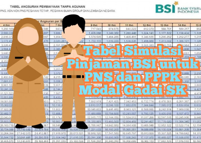 Bank BSI Buka Pinjaman Bagi PNS PPPK 2026 Tanpa Agunan, Plafon Rp100 Juta Non-KUR