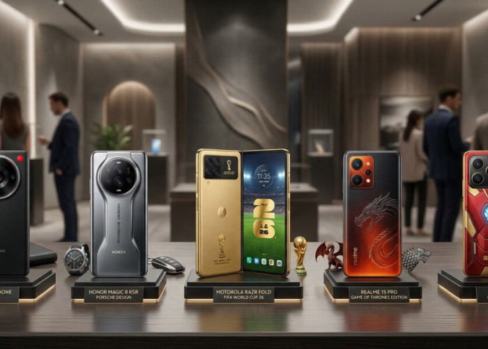 Gila! 5 HP Limited Edition Ini Jadi Incaran Kolektor, Speknya Ngeri