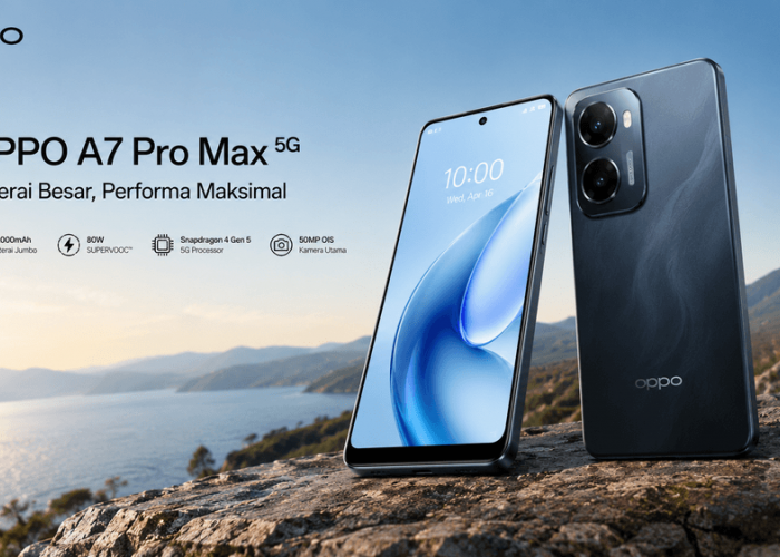 OPPO A7 Pro Max 5G Hadir dengan Snapdragon 4 Gen 5 dan AMOLED 120Hz