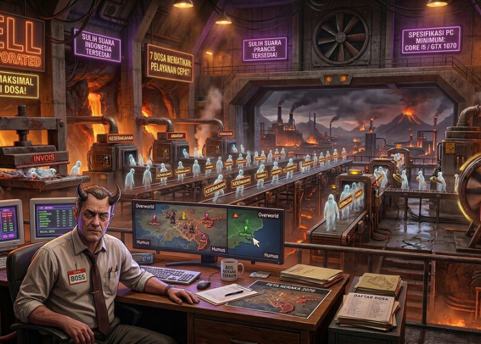 Siap Jadi Manajer Neraka? Sintopia Rilis April 2026 di Steam!