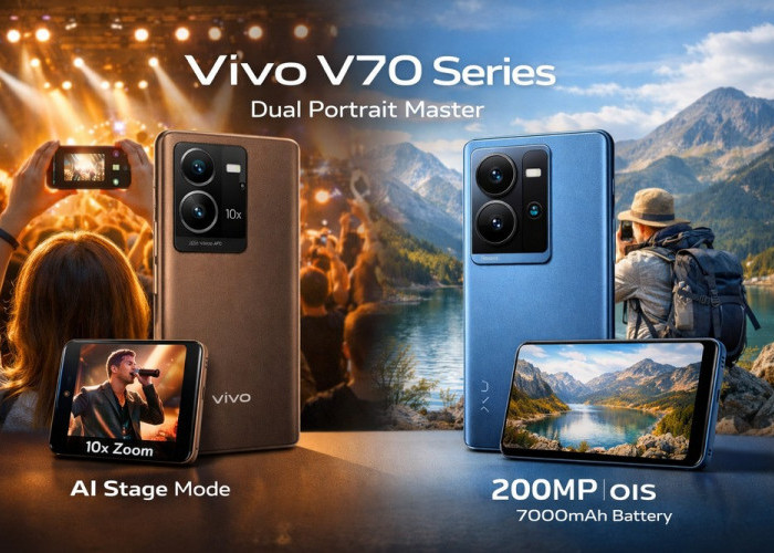 Siap Tantang Kelasnya, Vivo V70 Series Bawa Kamera Festival 10x Zoom Bikin FOMO!