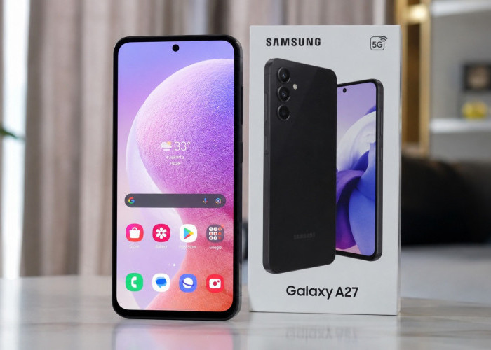 Samsung Galaxy A27 Tampil Lebih Modern, Layar Full Tanpa Poni