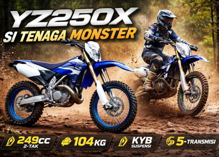 Yamaha YZ250X: Motor Buas Penakluk Medan Ekstrem