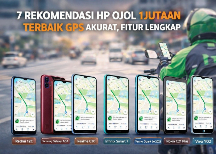 Tak Perlu Mahal! 7 HP Murah Terbaik untuk Driver Ojol dengan GPS Akurat