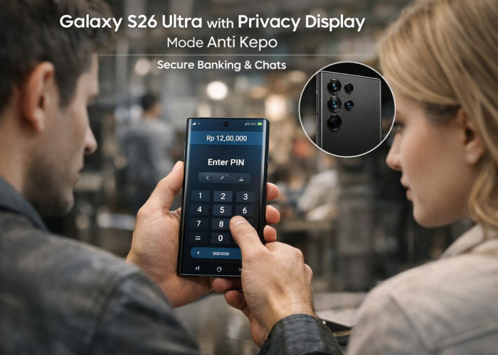 Galaxy S26 Ultra Hadirkan Mode Anti Kepo, Chat dan Banking Makin Aman, Begini Cara Kerjanya