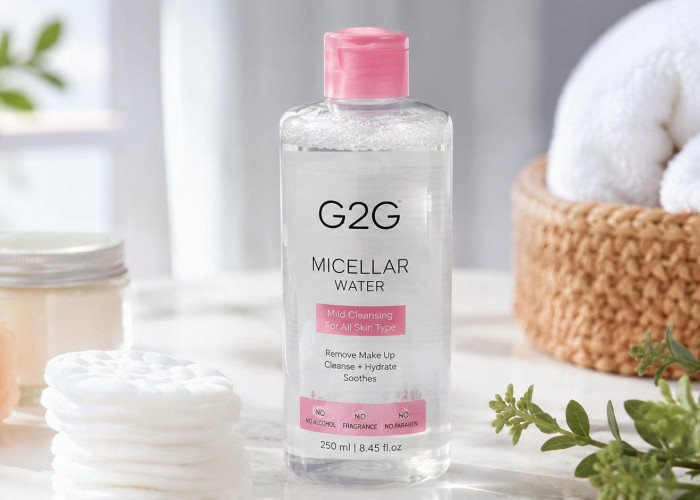 Ingin Wajah Bersih Maksimal? Micellar Water G2G Bisa Jadi Pilihan