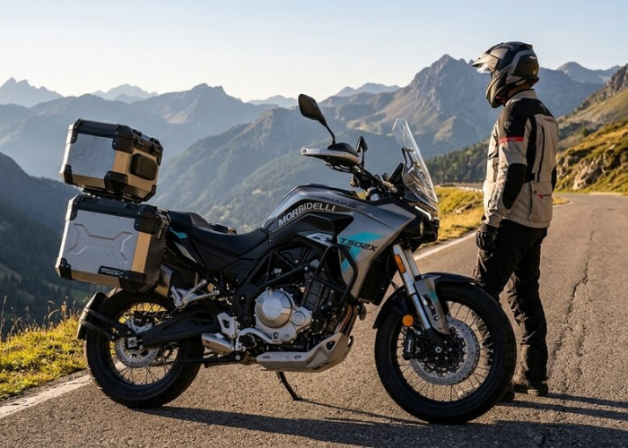Morbidelli T502X Tawarkan Mesin 486 cc dan Fitur Touring Modern