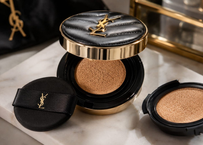 YSL Cushion Encre de Peau Tawarkan Coverage yang Bisa Dibangun dan Hidrasi 24 Jam