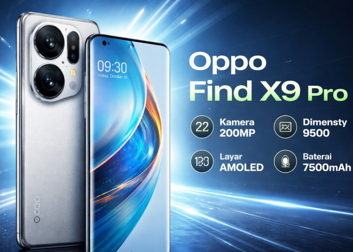 Spesifikasi Oppo Find X9 Pro Terungkap, Kamera Periskop dan Performa Kencang