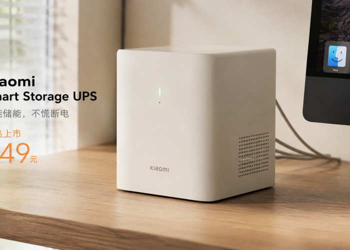 Xiaomi Smart Storage UPS Resmi Meluncur, Solusi Daya Cadangan Ringkas Seharga 349 CNY