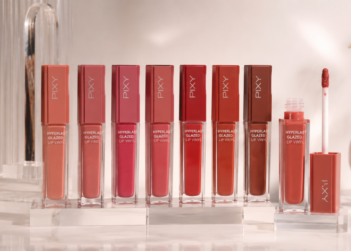 PIXY Hyperlast Glazed Lip Vinyl Hadir dengan Efek Glossy dan Tahan hingga 12 Jam