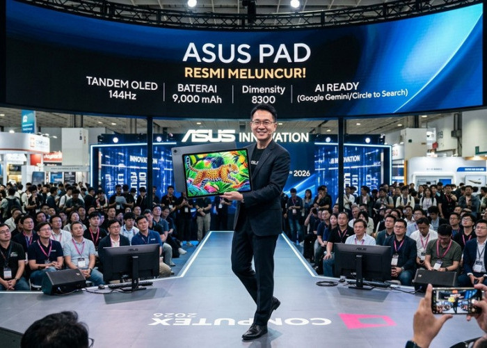 Tablet Layar Dewa! ASUS Pad Resmi Meluncur Tantang Dominasi Pasar Global!