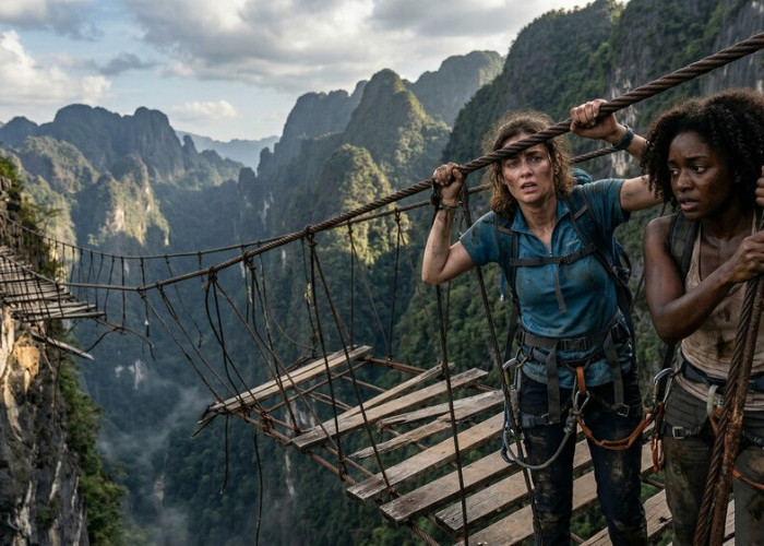 Tidak Ada Lagi Menara Radio, Fall 2 Hadirkan Bencana di Jembatan Gantung