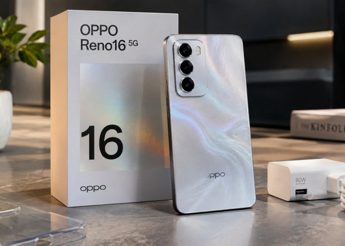 OPPO Reno16 5G Resmi di Indonesia, Bawa Kamera 50MP dan Baterai Besar