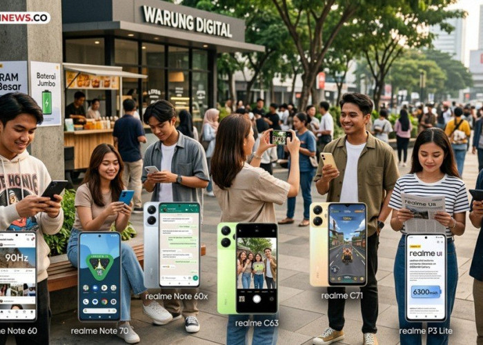 7 HP Realme Harga Rp1 Jutaan dengan RAM Besar, Spek Mantap untuk Aktivitas Harian