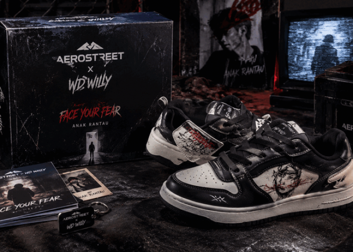 Aerostreet x WD Willy: Kolaborasi Sneakers Lokal dengan Konsep Horor, Ini Informasi Harga dan Desainnya