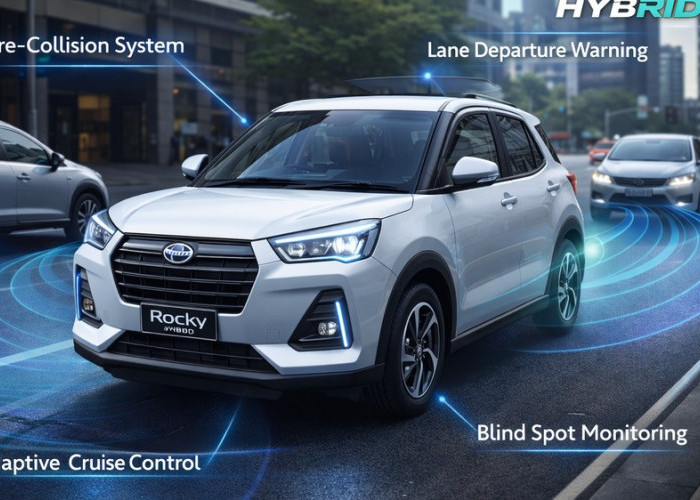 Amankan Perjalananmu: Fitur Keselamatan Lengkap di Daihatsu Rocky Hybrid