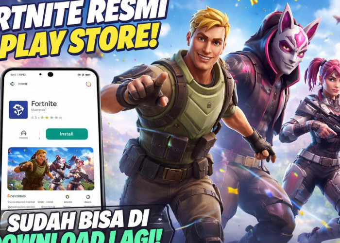 Fortnite Resmi Kembali ke Play Store, Gamer Indonesia Bisa Download Lagi!