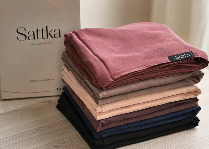 Pashmina Airflow Premium Sattka, Solusi Hijab Ringan untuk Aktivitas Harian