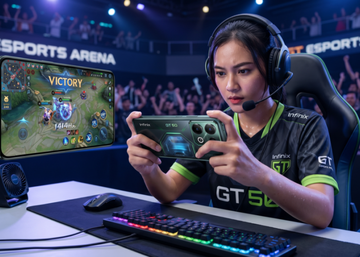 Tak Hanya Kencang, Infinix GT 50 Pro Adalah Jawaban Gamer atas Masalah Panas.