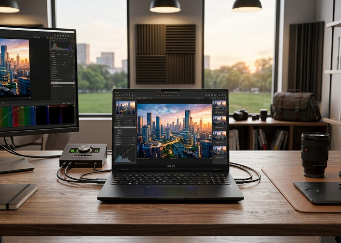 ASUS ProArt P16 H7606: Perpaduan OLED, AI dan RTX dalam Laptop Profesional