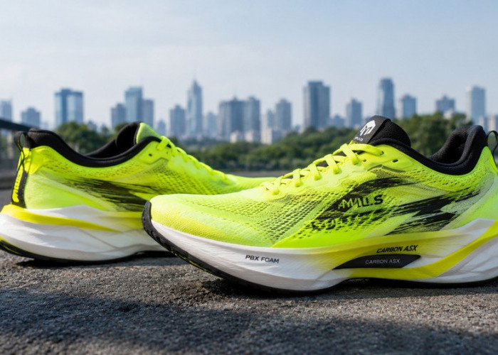 MILLS Enercharge M2, Sepatu Running Lokal dengan Teknologi Carbon ASX
