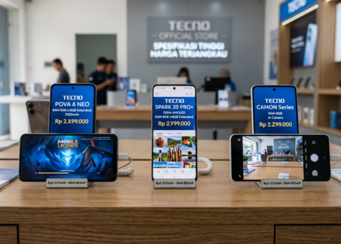 Masih Cari HP RAM Kecil? Tecno Tawarkan Kapasitas Besar Harga Mahasiswa