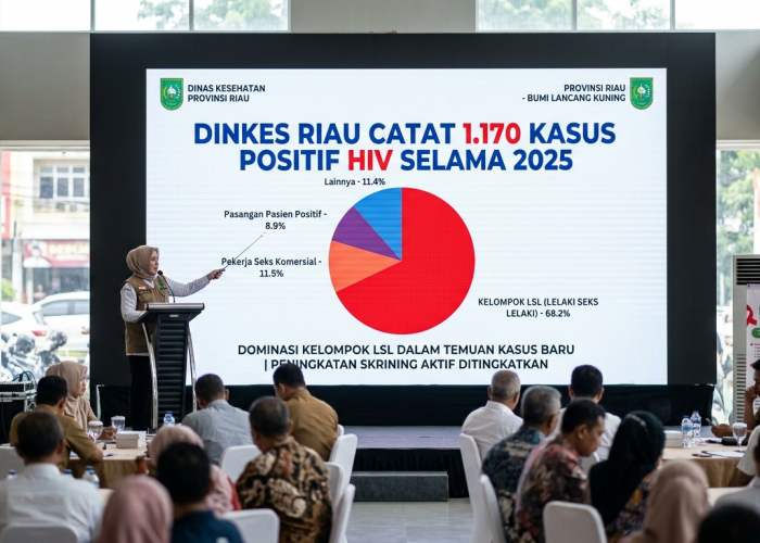 Lonjakan Seribu Kasus HIV di Riau: Mayoritas Menyerang Usia Produktif