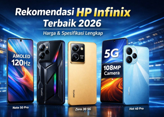 Rekomendasi HP Infinix Terbaru 2026 untuk Semua Kebutuhan