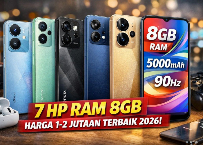 Daftar 7 HP RAM 8GB Harga Rp1 Jutaan, Murah Banget Tapi Speknya Bikin HP Mahal Minder!