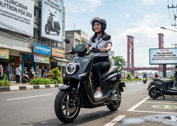 Polytron Fox 200 Resmi Dirilis, Skema Sewa Baterai Jadi Alternatif Baru Kendaraan Urban Hemat Energi