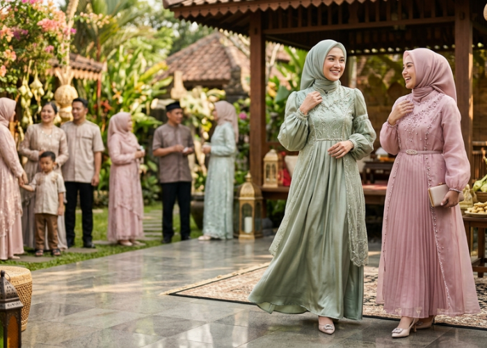 Masih Bingung Baju Lebaran? Intip Koleksi Gamis Paling Estetik Ini!