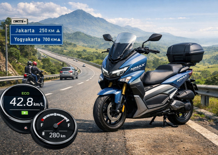 Yamaha NMAX Turbo 2026: Skutik 155cc dengan Konsumsi BBM Irit untuk Jarak Jauh dan Perjalanan Sehari-hari