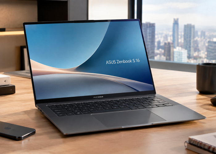 ASUS Zenbook S 16 Terbaru: Laptop Premium Tipis dengan Layar OLED 3K