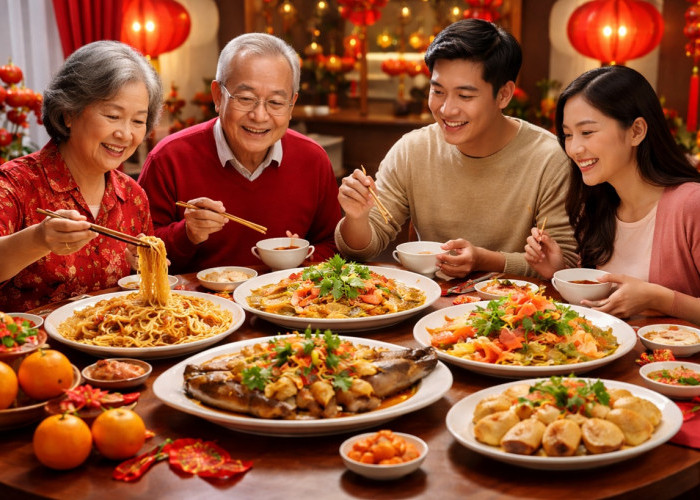 Menu Makan Malam Imlek 2026 di Rumah: Praktis, Hemat, Tetap Sarat Makna