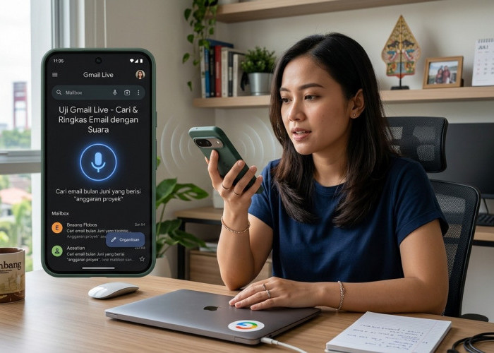 Bye-Bye Jempol Pegal! Google Uji Fitur Gmail Live Buat Cari dan Ringkas Email Lewat Suara