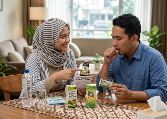Obat Batuk Jadi Andalan, Kenali Cara Tepat Meredakan Gejalanya