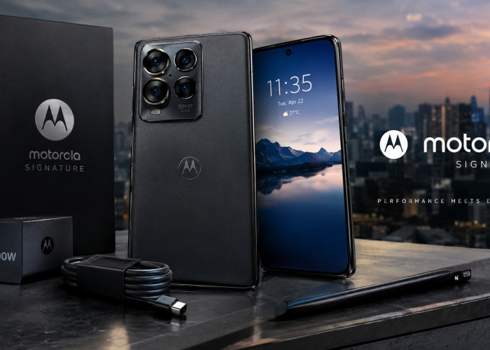 Motorola Signature Resmi di Indonesia, Intip Harga dan Spesifikasi Lengkapnya