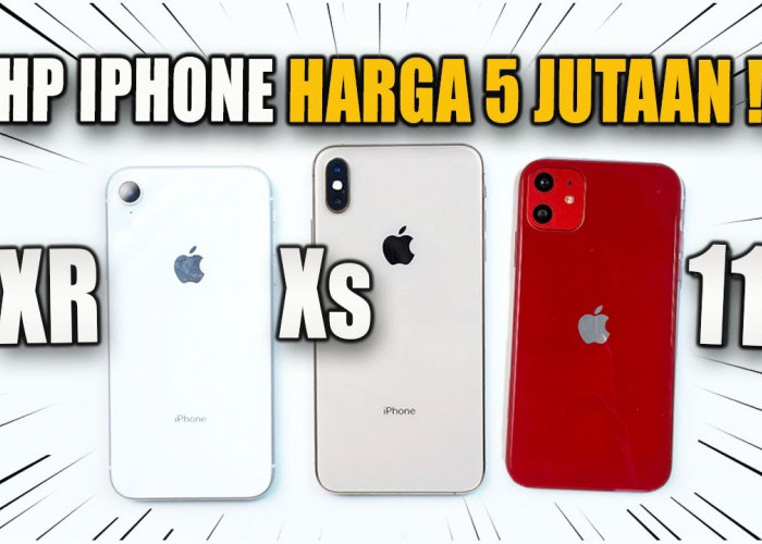 CEK! 5 Rekomendasi iPhone Budget Rp5 Jutaan, Dijamin Worth to Buy! 