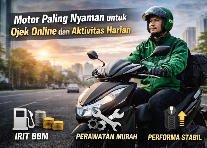 Motor Terbaik untuk Ojek Online: Nyaman, Irit, dan Tahan Lama