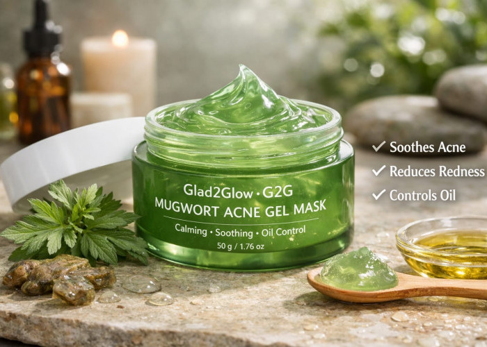 Tren Mask Gel Glad2Glow yang Bikin Wajah Makin Fresh