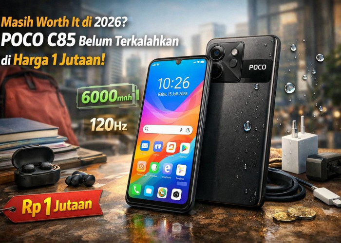 Masih Worth It di 2026? POCO C85 Ternyata Belum Terkalahkan di Harga 1 Jutaan!
