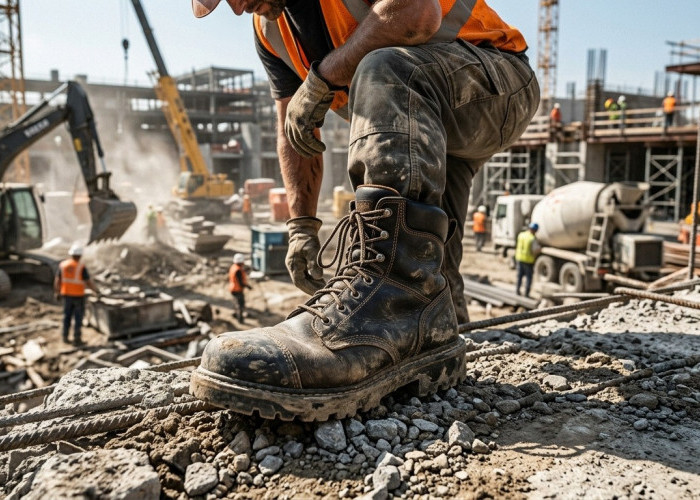 Bukan Sekadar Gaya, Ini Merk Sepatu Safety yang Tak Kenal Rusak!