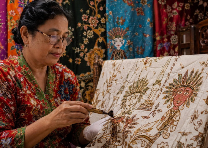 Kenali Batik Betawi Khas Kampung Gandaria, Cantik dengan Filosofi Mendalam