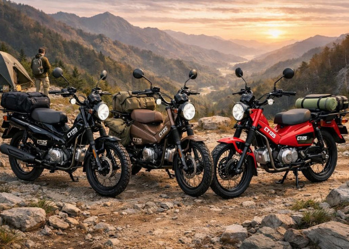 Honda CT125 Hunter Cub 2026 Resmi Dirilis di Jepang, Motor Adventure Mini Idaman Anak Touring