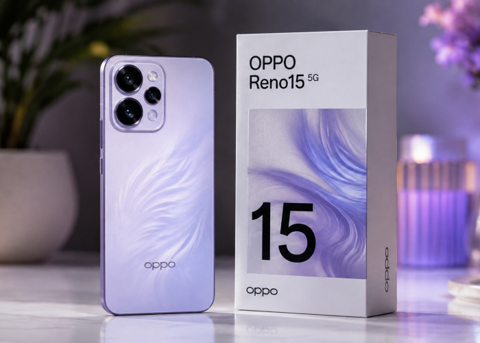 Harga OPPO Reno15 5G 2026, Bawa Snapdragon 7 Gen 4 dan Baterai 6.500 mAh