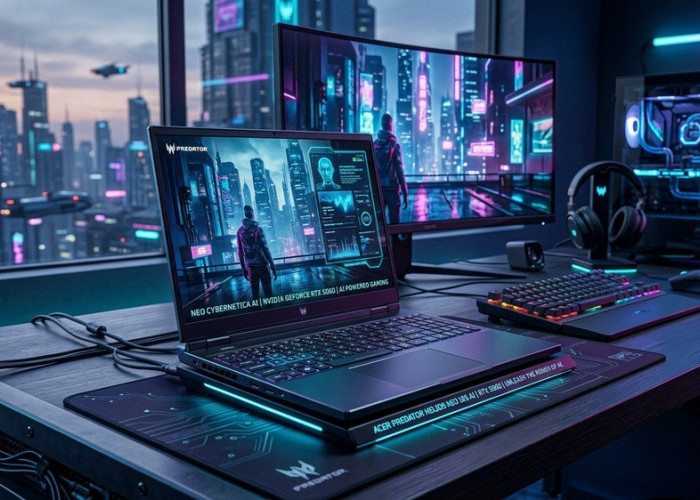 Acer Predator Helios Neo 16S AI: Tipis Barangnya, Sadis Tenaganya!