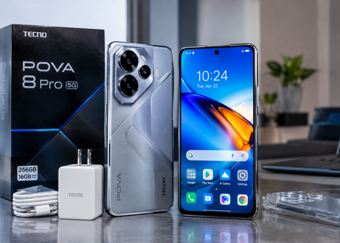 Tecno Pova 8 Pro 5G Resmi Hadir di Indonesia, Bawa Layar AMOLED 144Hz dan Baterai 6.500 mAh