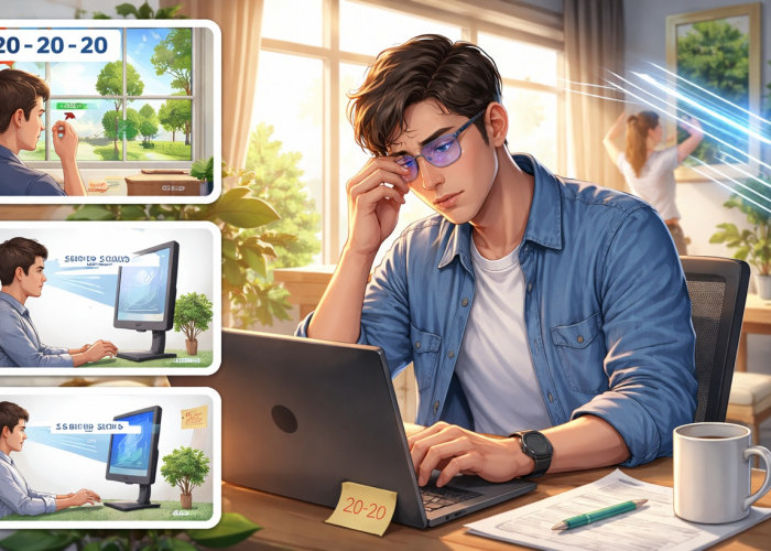 Pekerja Remote Rentan Alami Computer Vision Syndrome, Ini Strategi Efektif Menjaga Kesehatan Mata